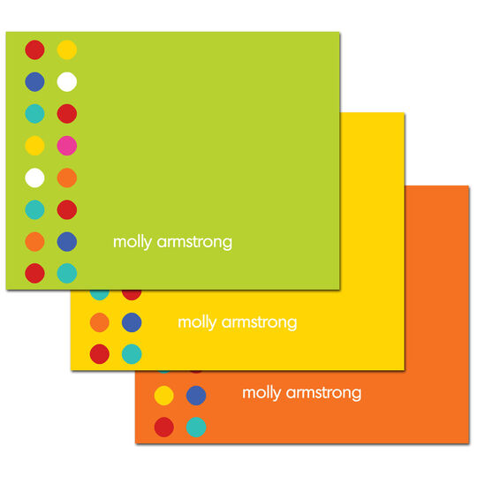 Fiesta Foldover Note Cards